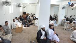 الشيخ مرتضى معاش يلقي كلمة في حوزة كربلاء حول اسباب تقدم الانسان